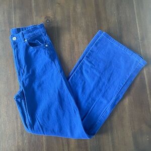 H&M Divided Blue Straight Leg high rise Jeans 2